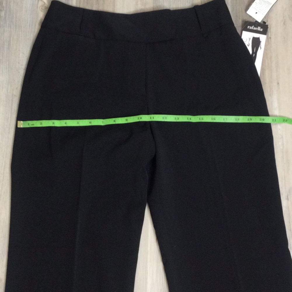 🆕NWT Rafaella Classic Higher Front Rise 2 Way Stretch Slacks/Pants 8 - Picture 7 of 14